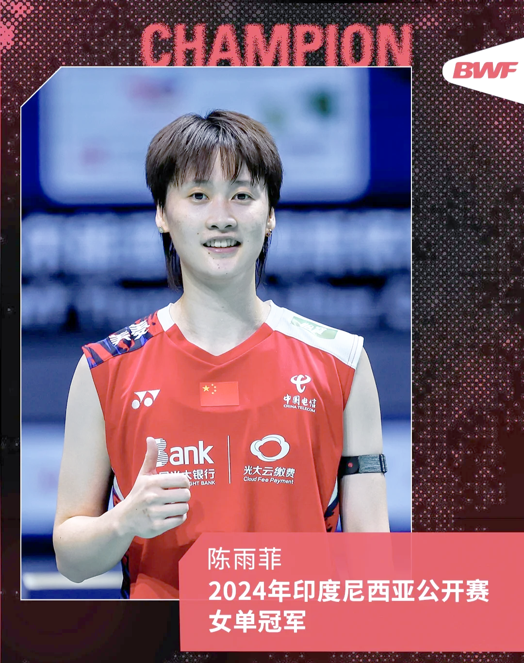 印尼羽毛球名将连续胜出，冲刺冠军