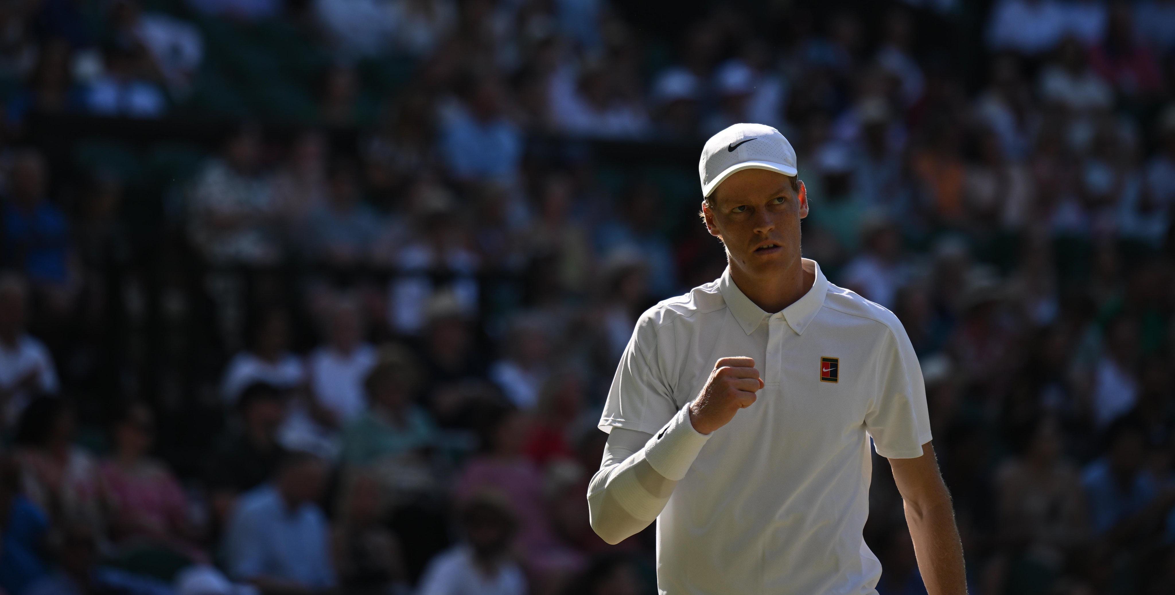 戴维斯杯翻盘温网,辛纳统治全场 戴维斯杯翻盘温网,辛纳统治全场