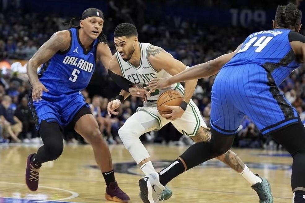 文班亚马贡献制胜表现，凯尔特人封锁魔术